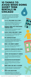 10 Things to Avoid When Doing Short Term Rentals in Chicago Infographic
