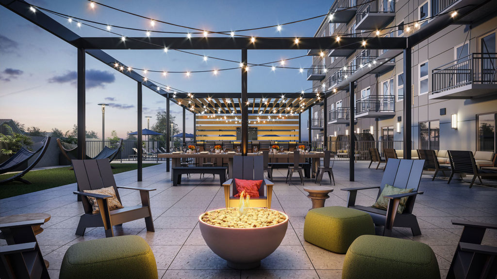 TheMarkeApartmentsRoofdeckSocialLounge Corporate Suites Network